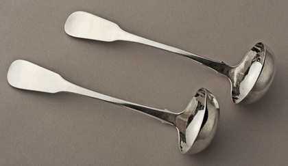 Scottish Provincial Silver Toddy Ladles (3) - Dundee - William Constable